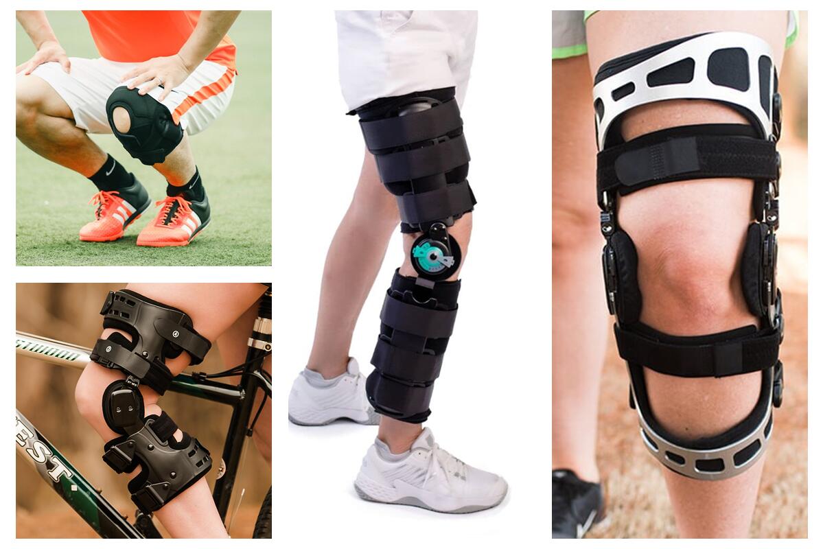 Kniebandagen für medizinische Geräte
