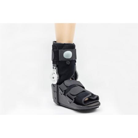Orthotic pneumatic aircast walking boot supports
