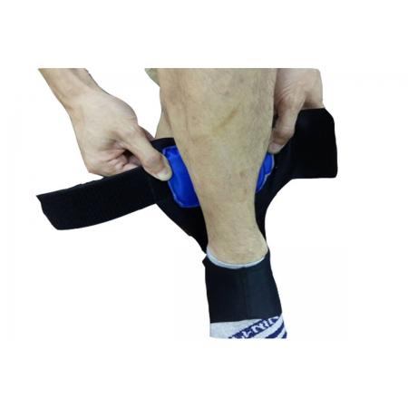 Foot ankle braces with air steps