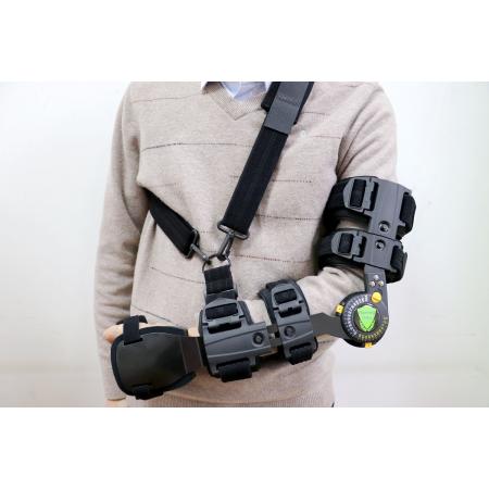 telescope ROM hinged elbow support