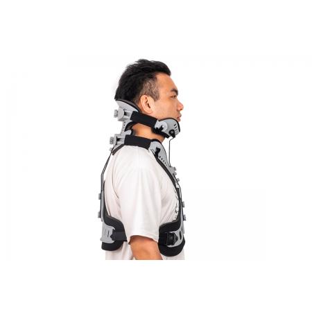 Cervical head neck and chest orthopedic braces