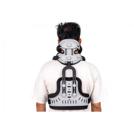 Cervical head neck and chest orthopedic braces